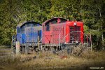 JRWX 94 & 132 sitting in the Yard on Docheno Rd.